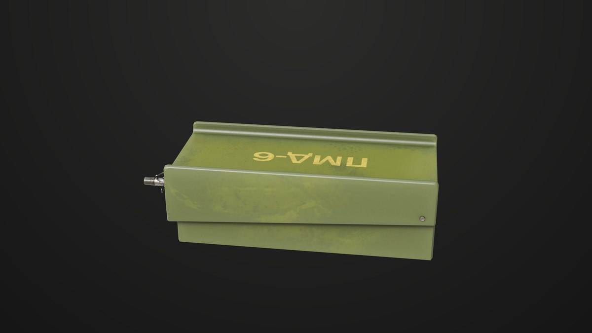 Mine Bomb Collection Single Mat HDRP URP Textures