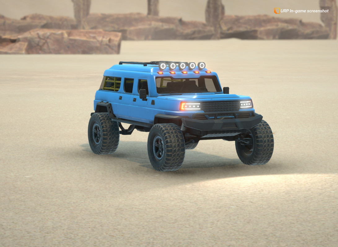 LWB 4x4 - Heavy Duty Off-Road SUV Vehicle Physics