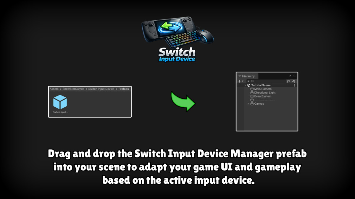 Switch Input Device & Gamepad Mouse