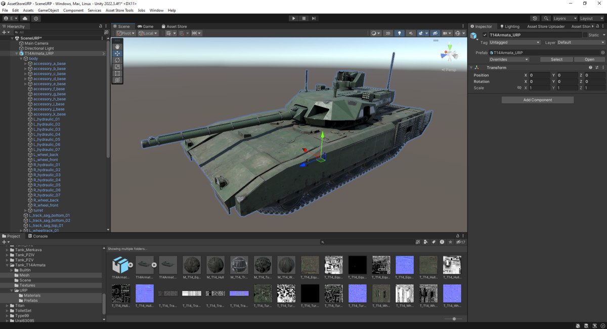 Tank Rigged Bundle 01