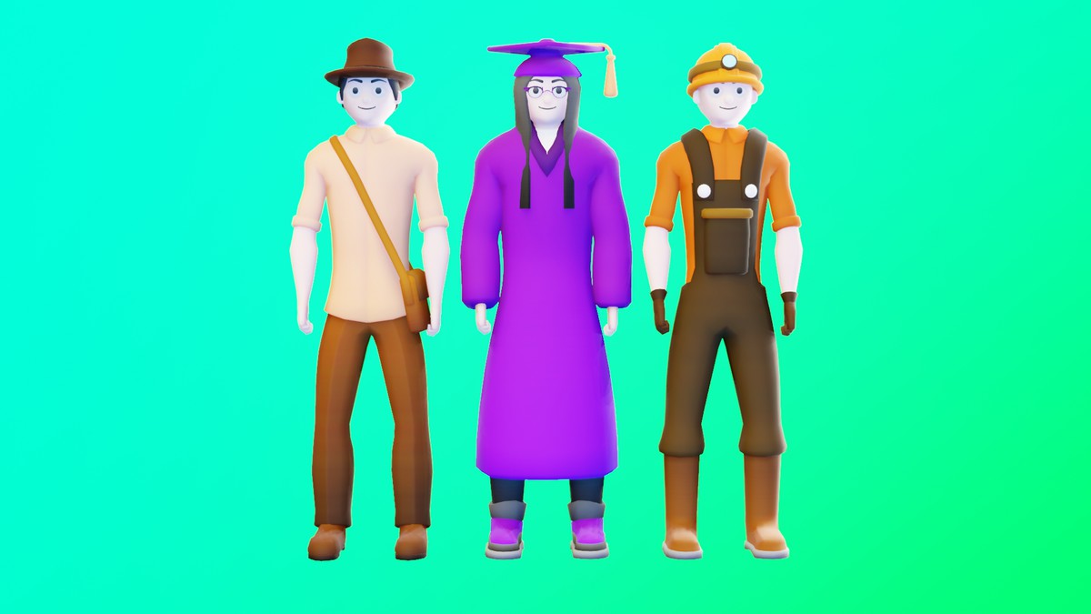 Casual Characters Pack 4 by IGS