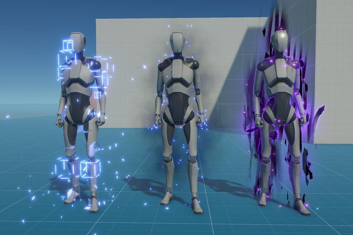 Weapon and charater effects