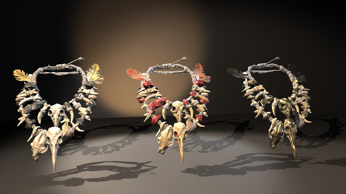 Fantasy Tribal Amulets Pack