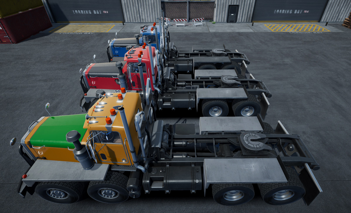 Twinsteer heavy truck
