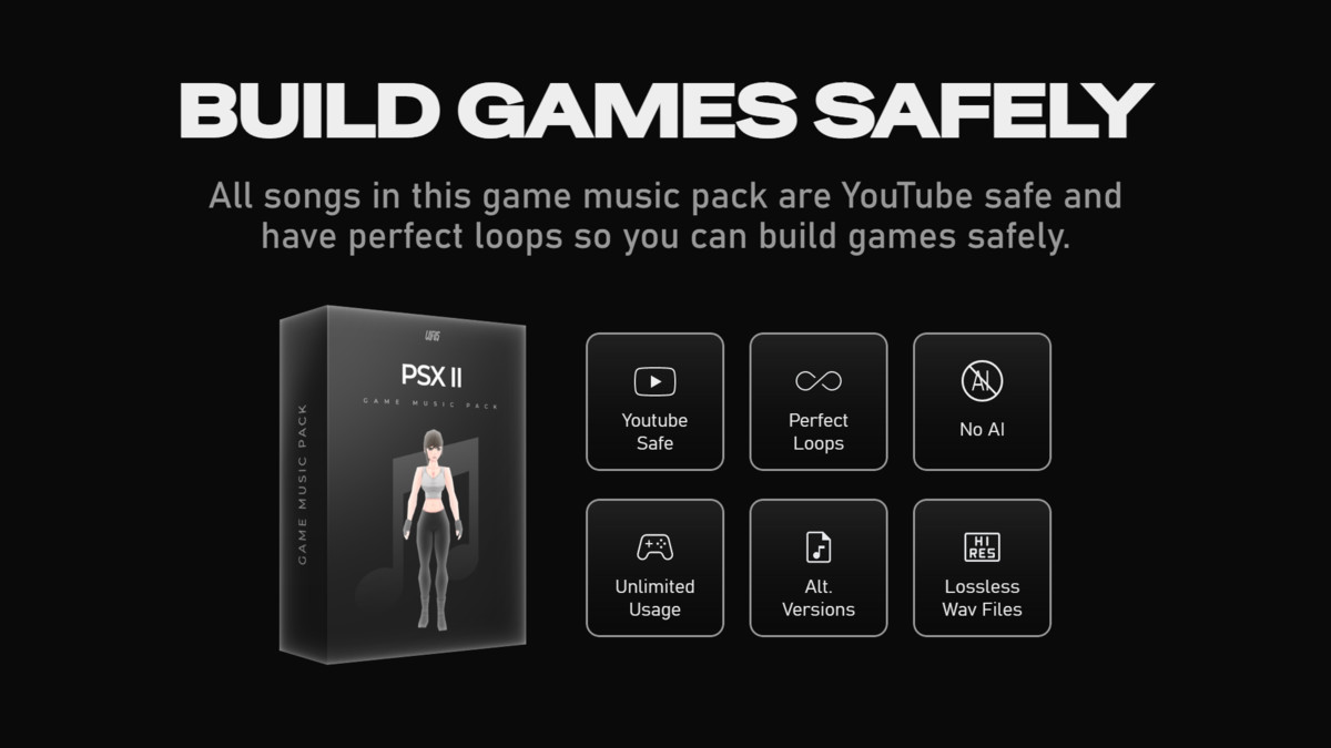 PSX Music II - Jungle, Breakcore, Drum and Bass, 90s, Retro, Y2K Game Music Pack