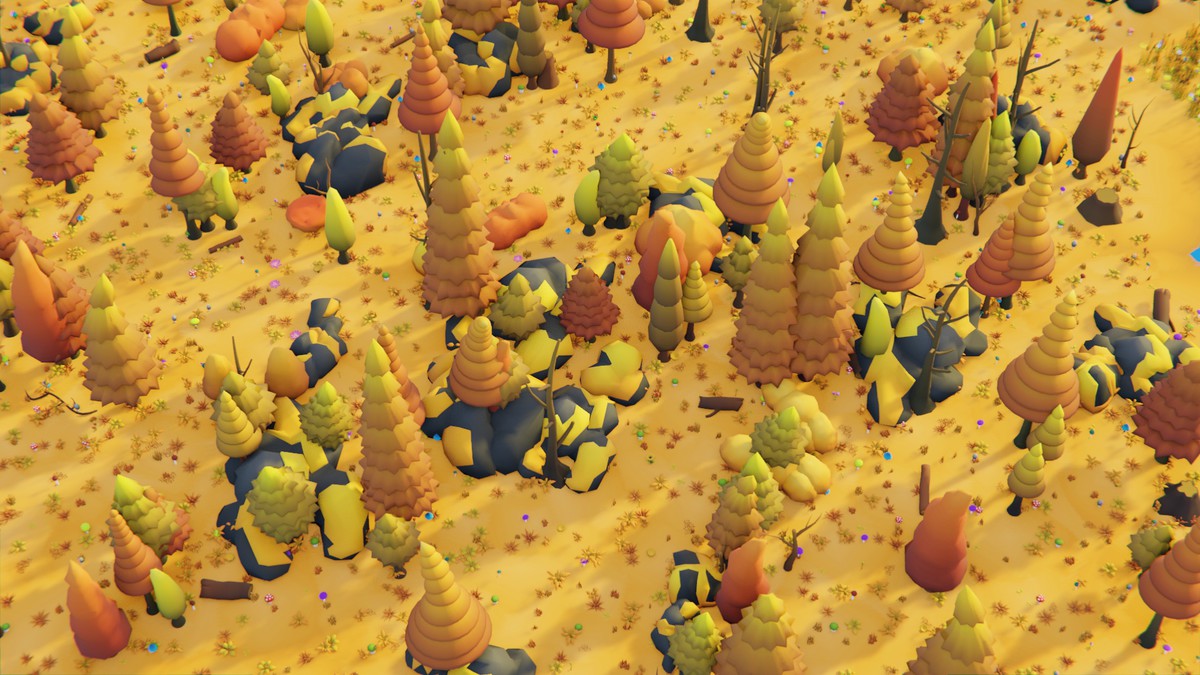 Low Poly Seasonal Forest Biome 2 by IGS