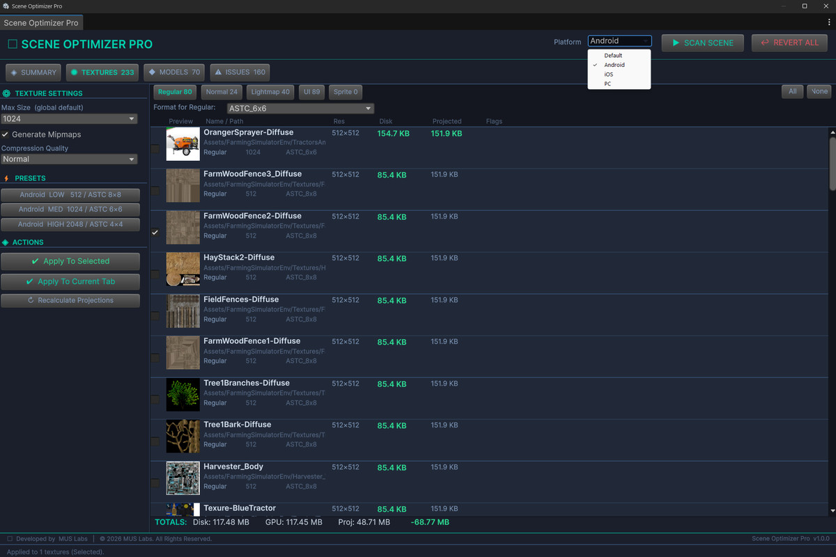 Scene Optimizer Pro
