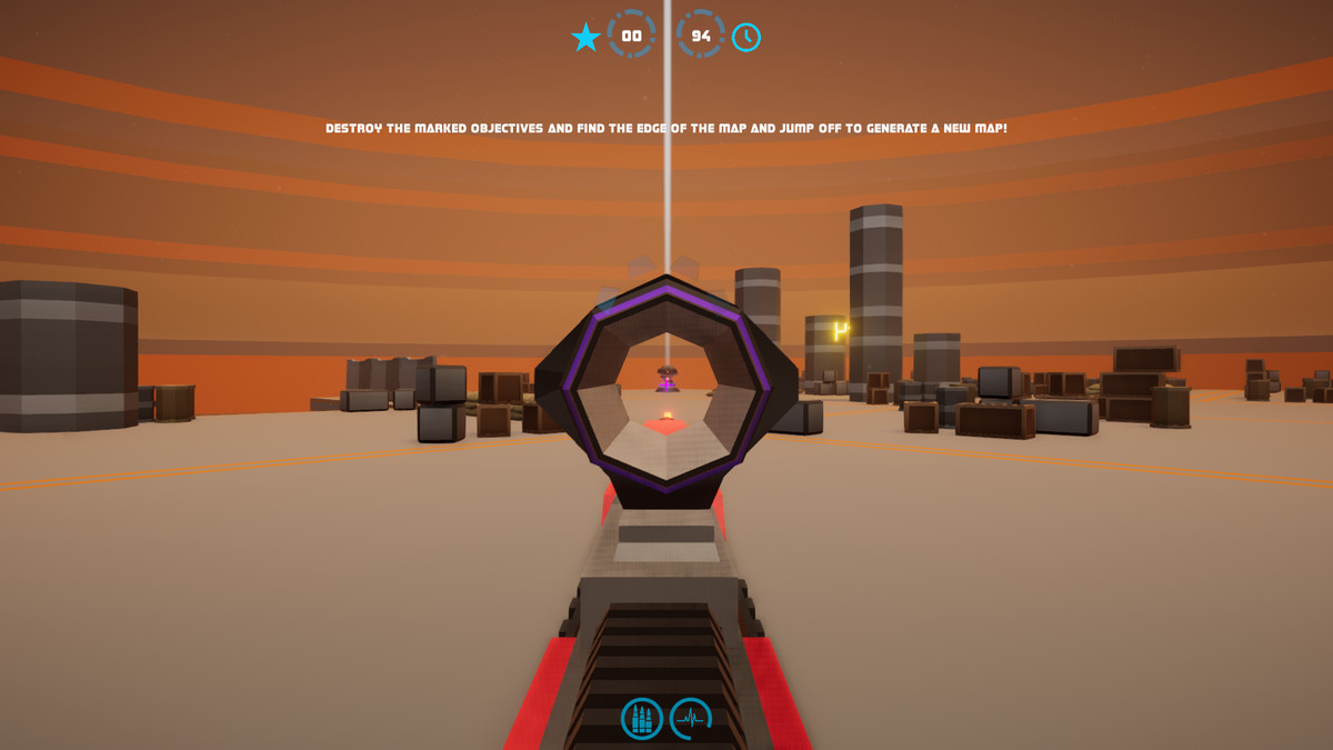 Sci-fi FPS Randomly Generated Full Game Example Template