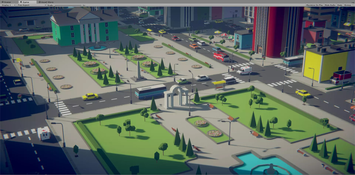 Mobile city pack (URP)