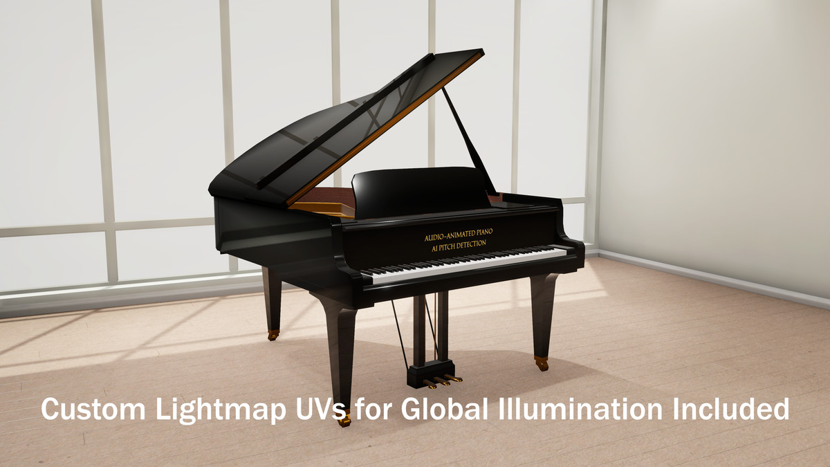 Audio-Animated 3D Piano: On-Device AI Pitch Detection & MIDI Sync