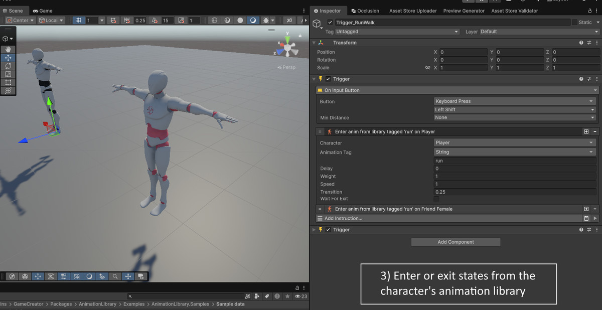 Animation Library for Game Creator 2