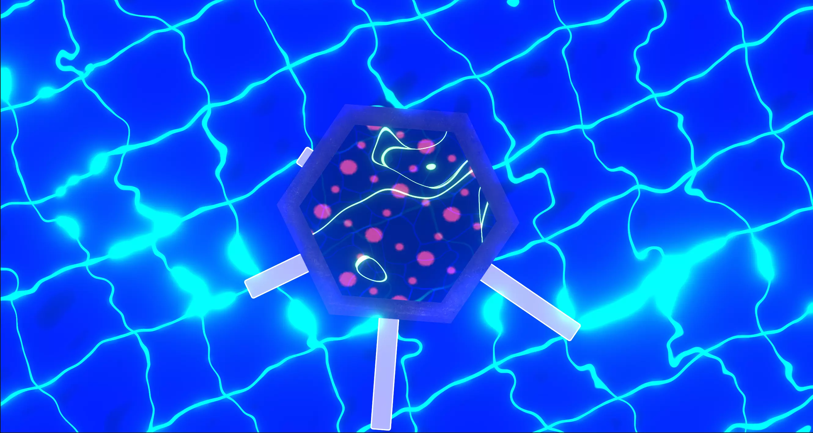 2D Neon Grids screenshot 4