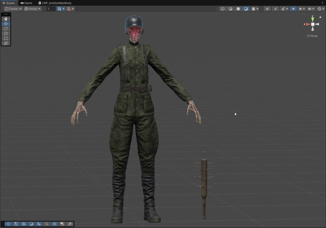 Trench Nightmares - Corrupted WW1 Soldier