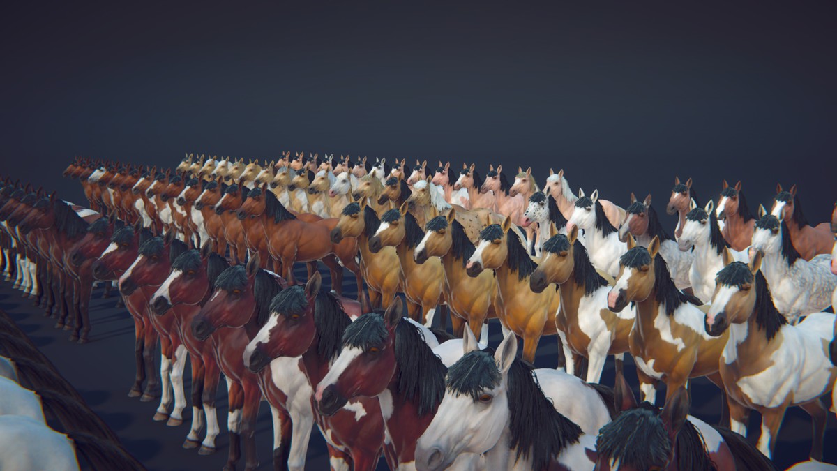 Horse Animset Pro 4 (140 Skin Add-on)