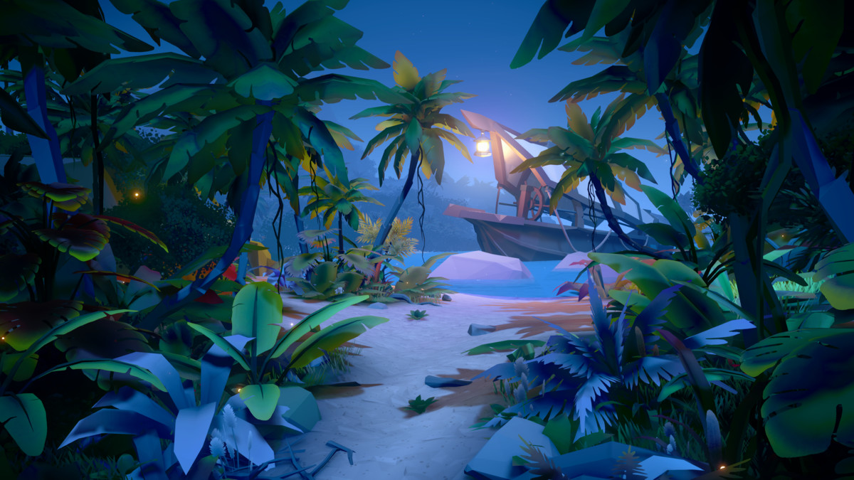 STYLIZED Fantasy Nature Pack: Tropical Island - Low Poly 3D Art