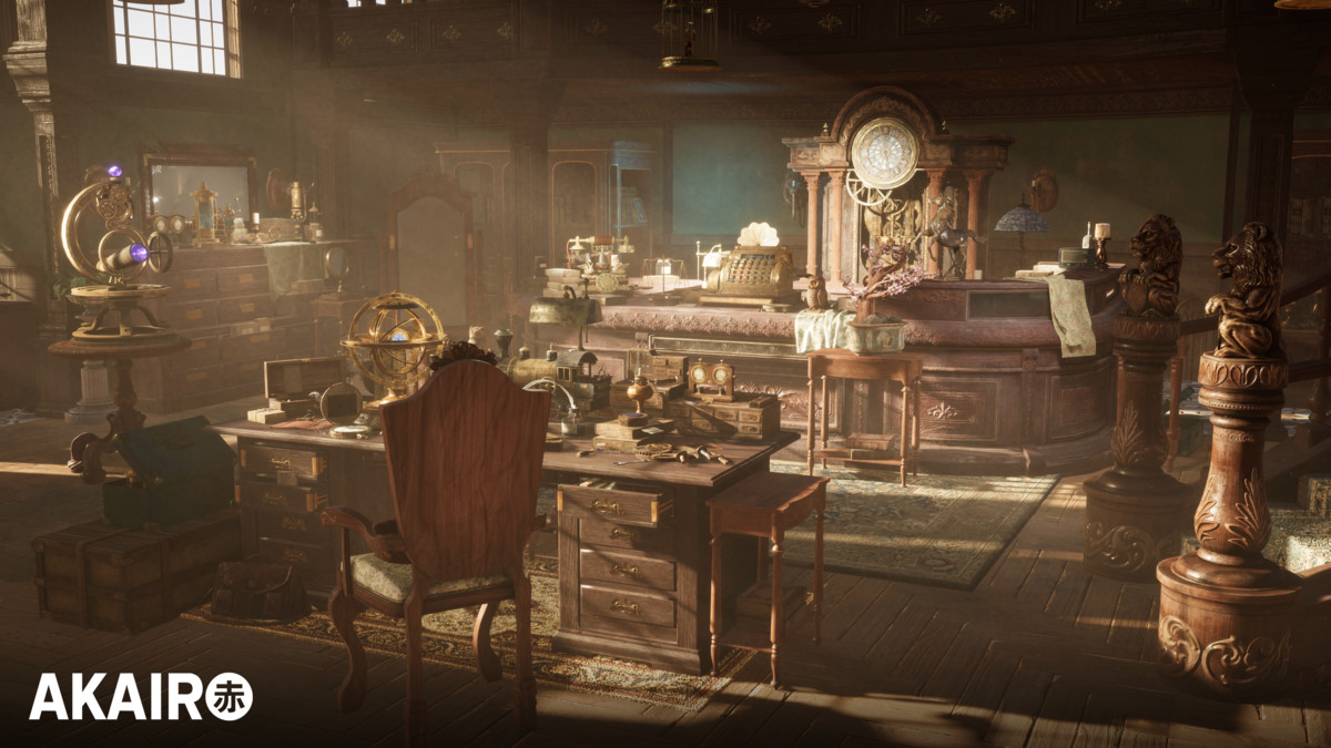 Steampunk Inventor's Workshop