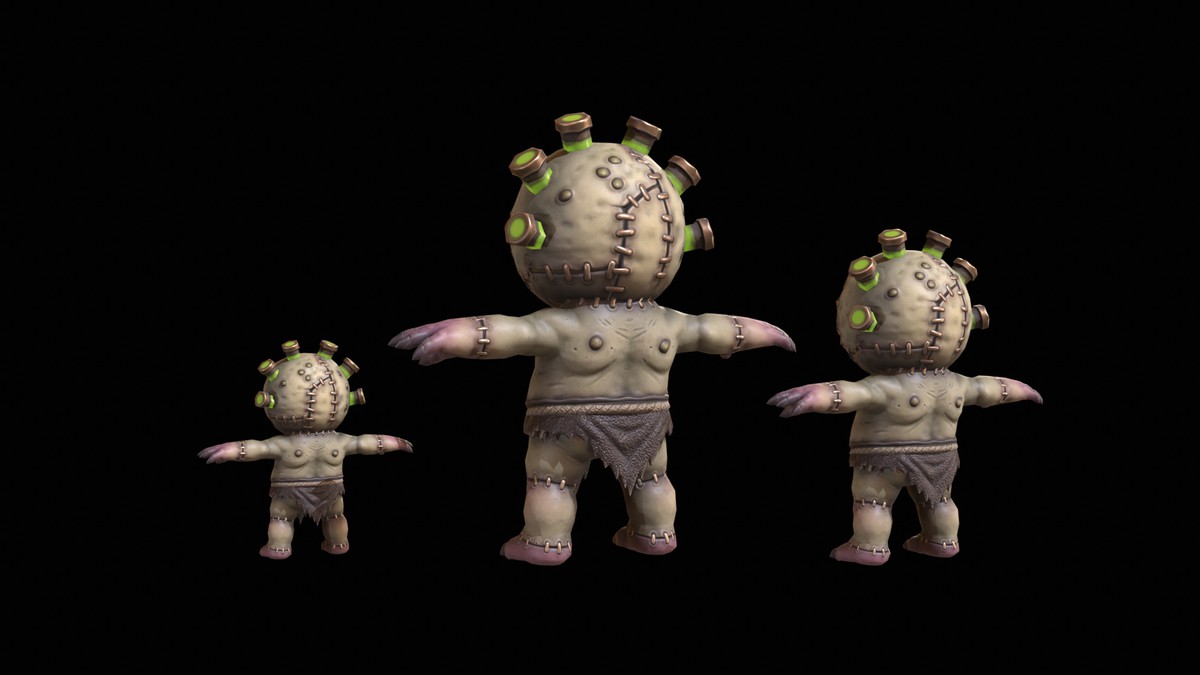 Chibi Necro Zombie Pups