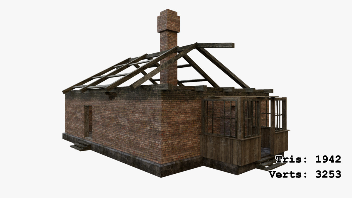 Abandoned Apocalyptic Buildings Mega Pack