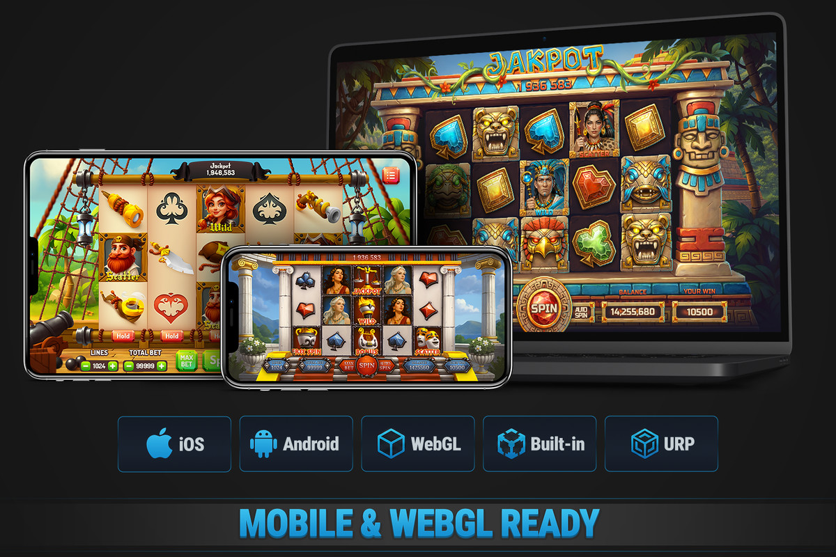 MK Slot Mega Bundle • 23 Casino Templates