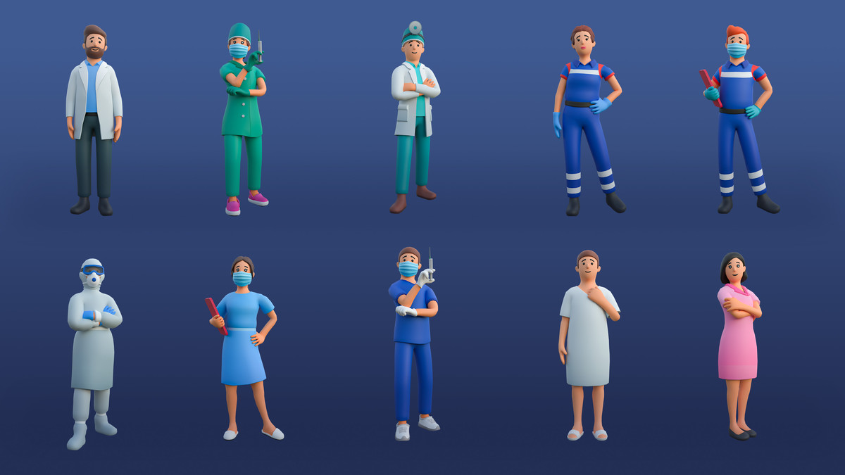 Medical Pack Mini - Low Poly 3D Models Pack