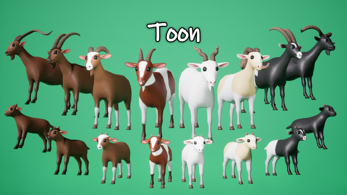 SI - Animated Goat and Kid