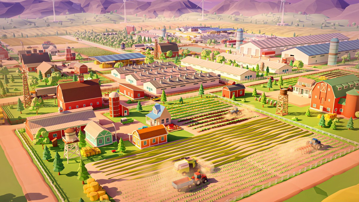 Farm - Low Poly 3D Models Pack