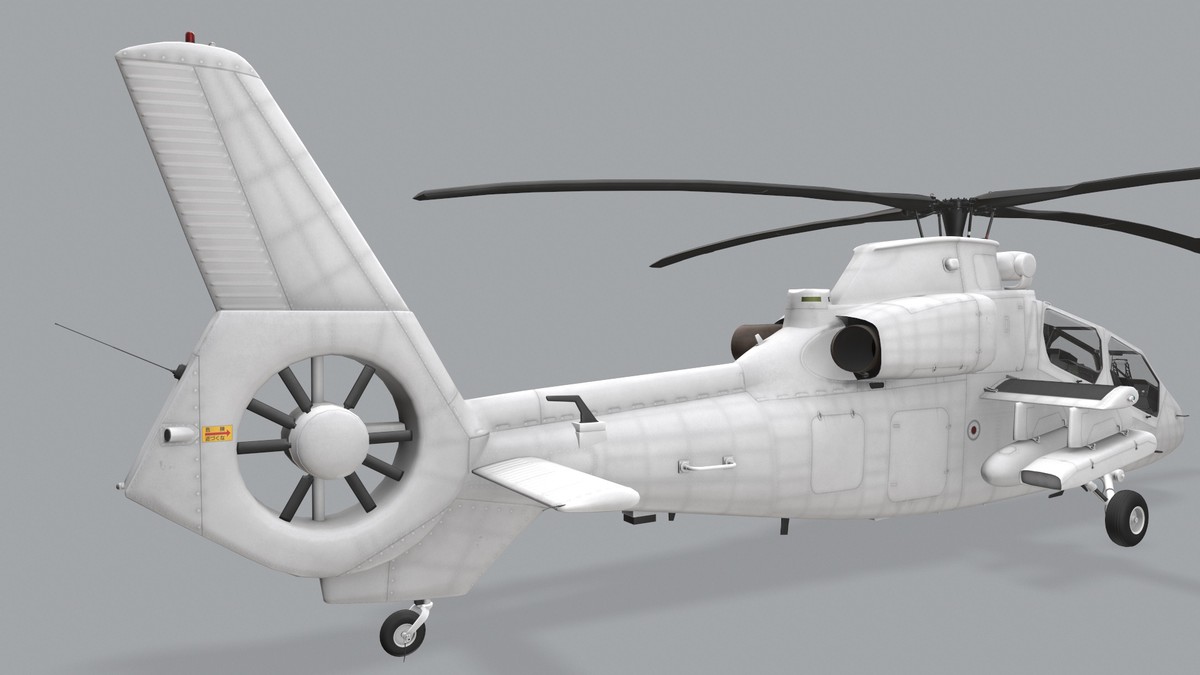 OH-1 Ninja Blank Livery Static (443)