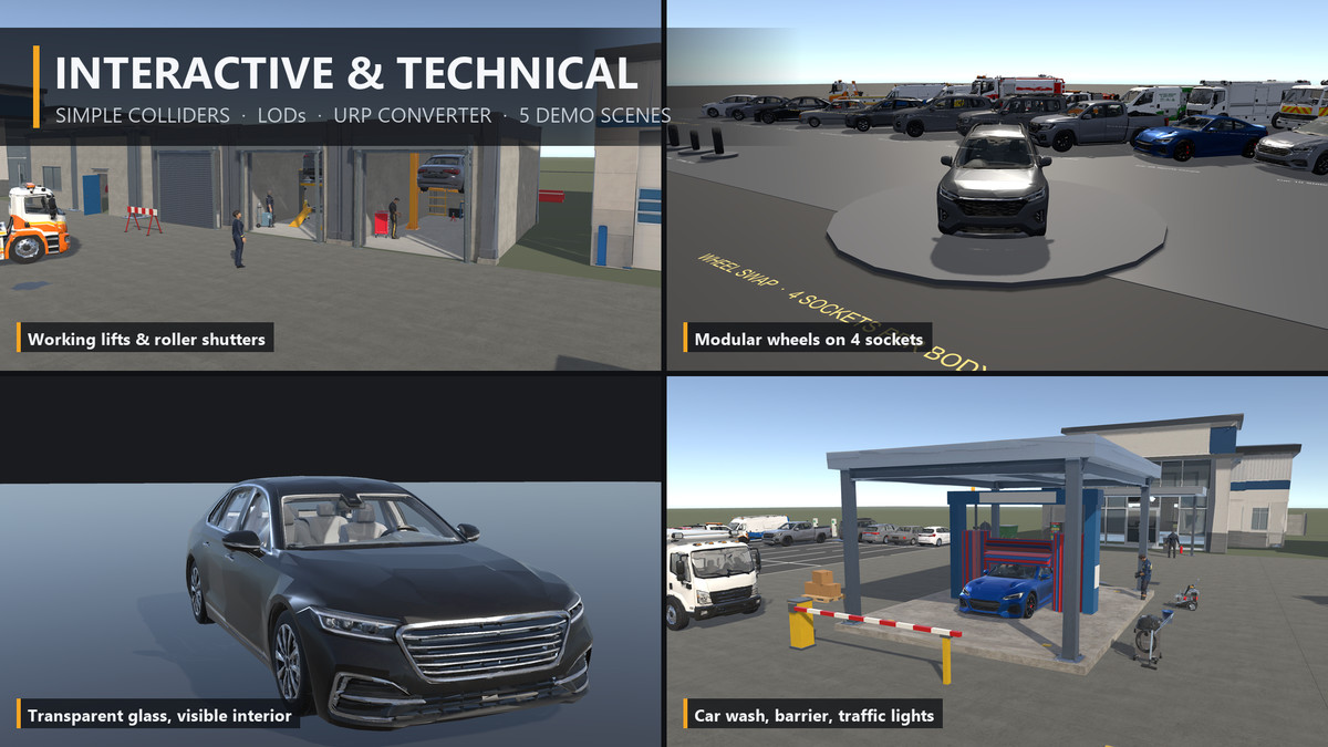 Highway Service & Rescue — Service Station, Vehicles & Staff
