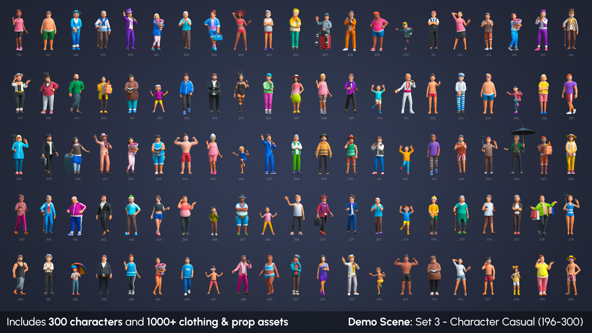 Cartoon City - Low Poly City 3D Models Pack