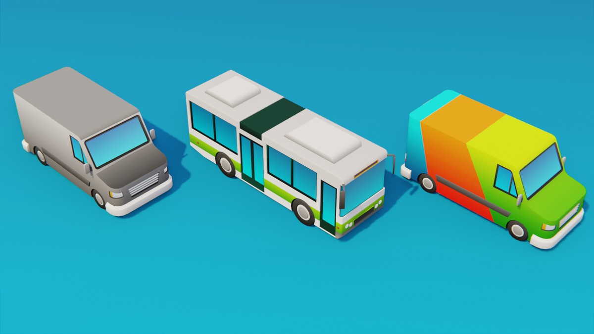 Stylized Low Poly Vehicle Pack by IGS