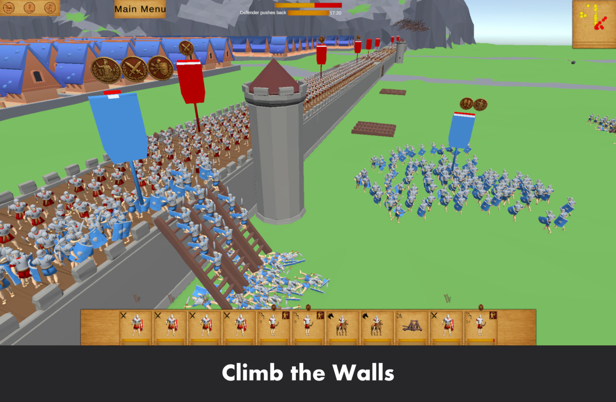 Large Scale Combat System - RTS Sieges