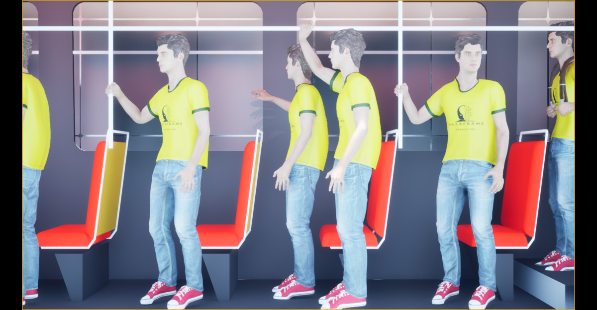 Public Transport Animation