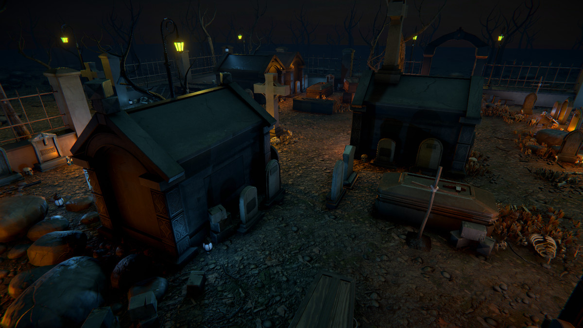 Realistic Cemetery Asset Package