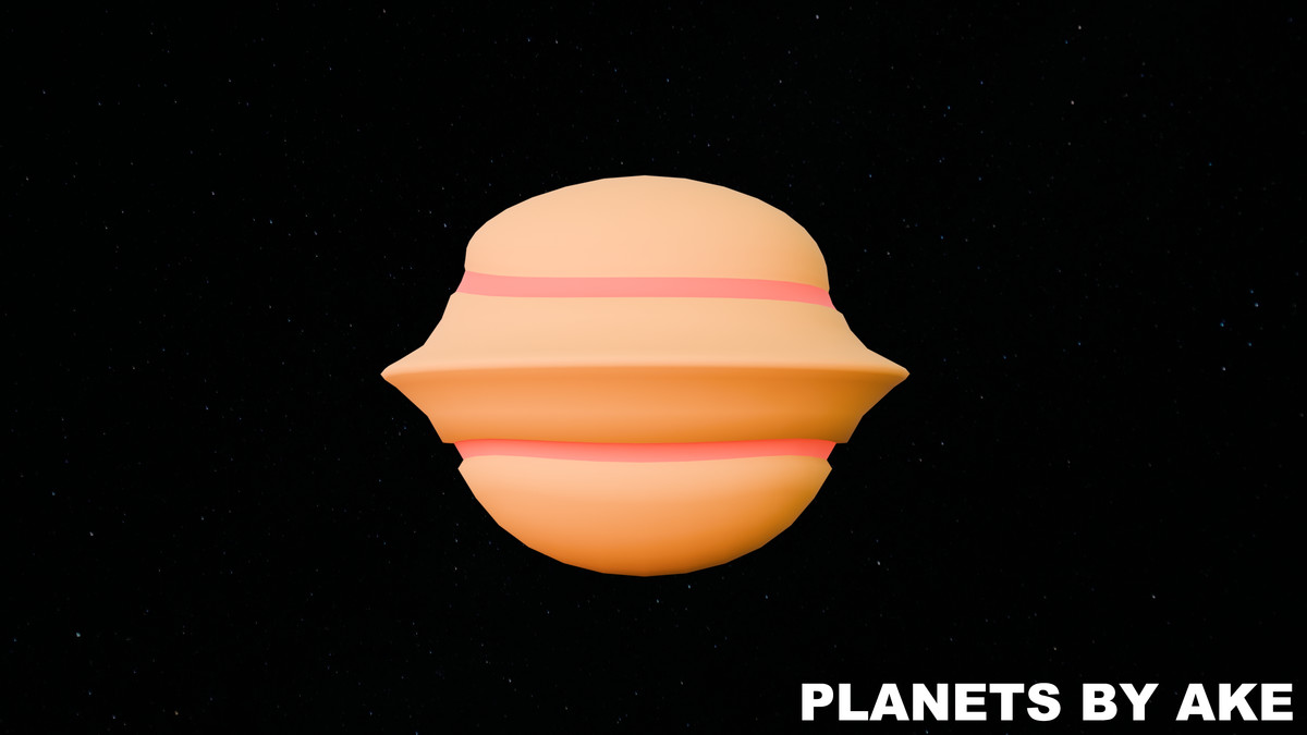 Planets - Stylized Low Poly Asset Pack by Ake
