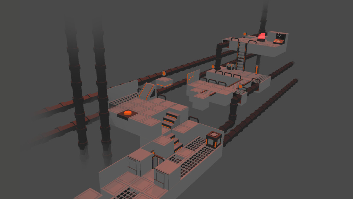 Sci-Fi Lab Kit – Modular Stylized Low Poly Environment Assets