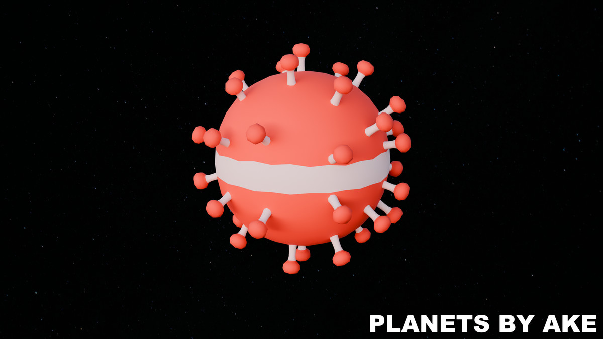 Planets - Stylized Low Poly Asset Pack by Ake