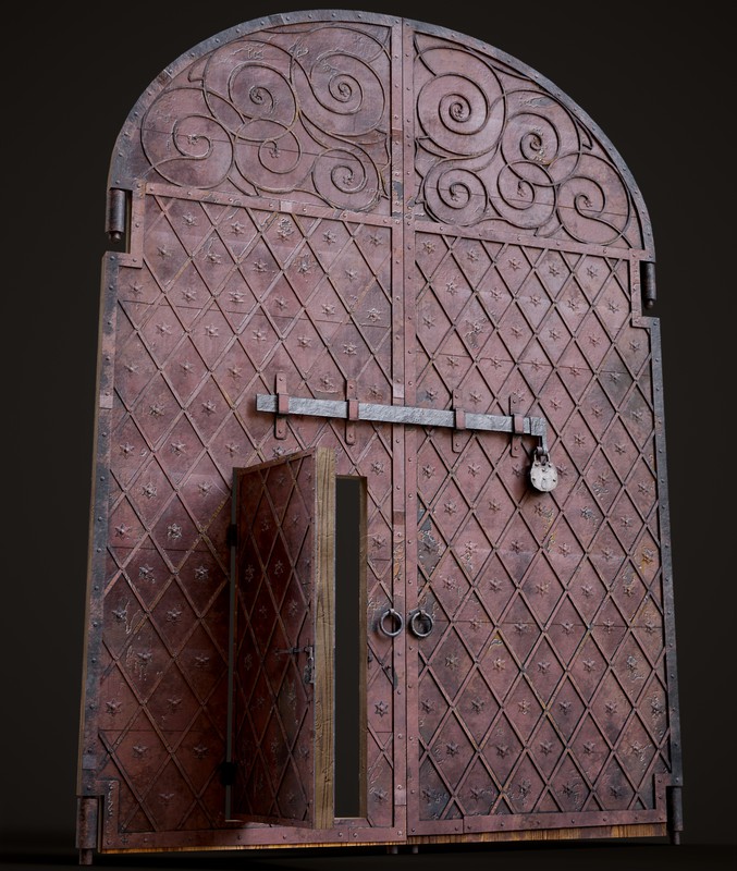 Five Old Doors