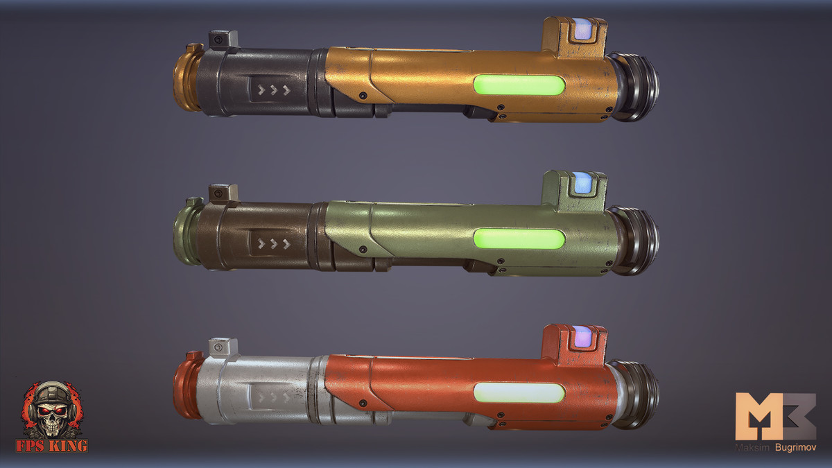 Sci_Fi Hands With Grenade (Animations)