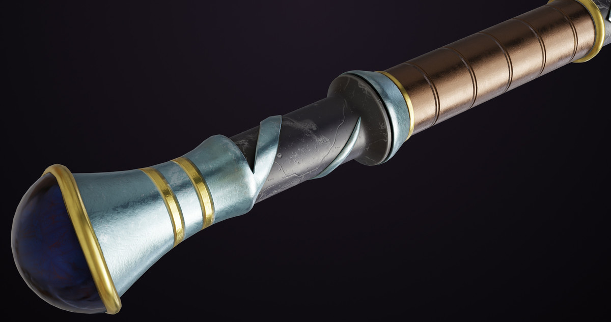 Battle Axe 08 URP HDRP Textures