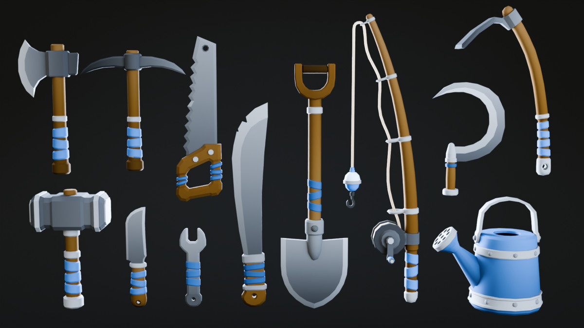 Upgradeable Tools Pack | Toon Series