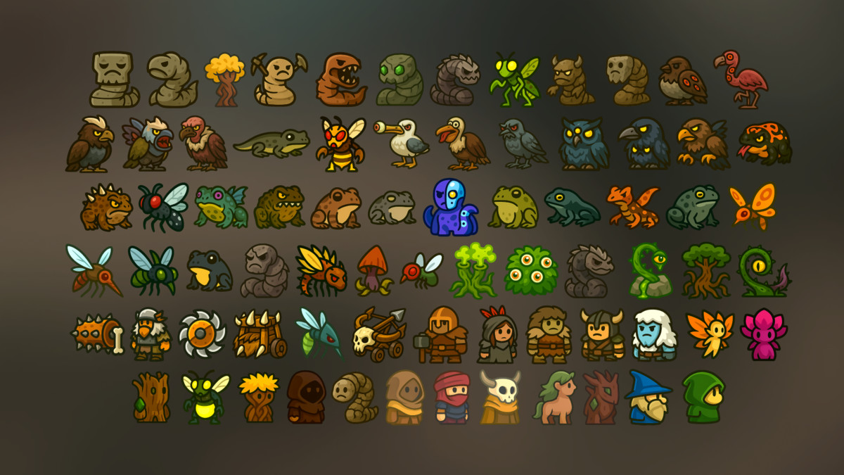 Fantasy Enemy Pack for RPG Adventure Roguelike Strategy Indie Games