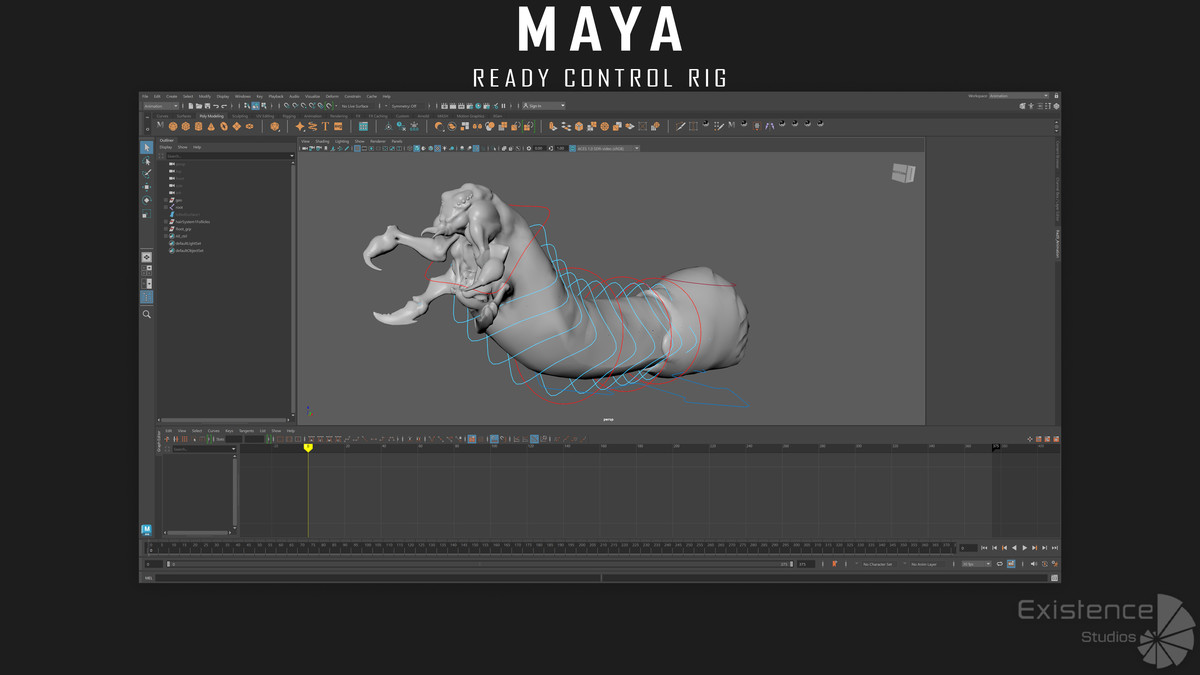 Abyssal Acid Worm - Shell Creature - #79