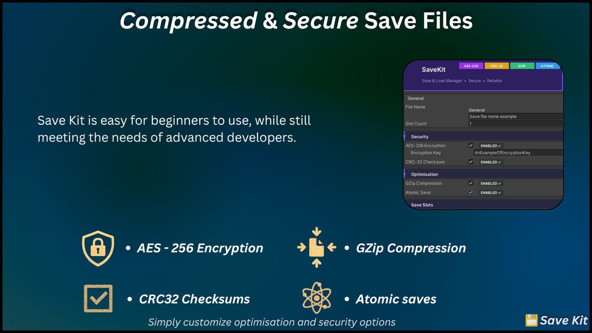 Game State Save & Load System - Save Kit