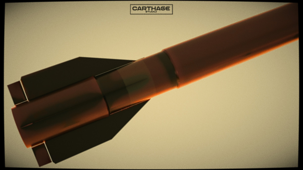 Modular lowpoly Missile & Launcher Pack