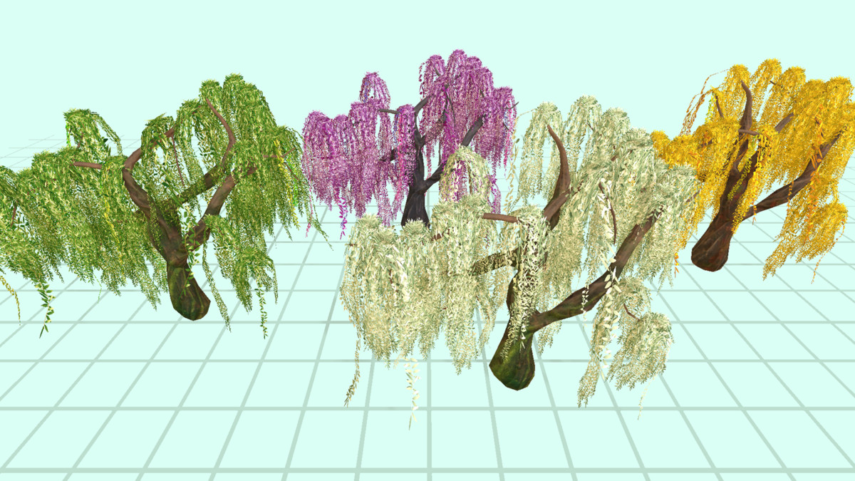 Village Life - Stylized Meadow & Forest Props