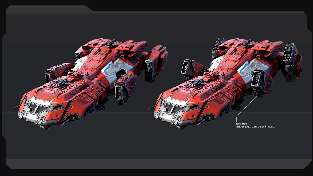 KAIZEN Starship Cruiser