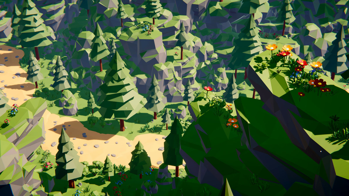 Rocky Valley - Polyart Environment