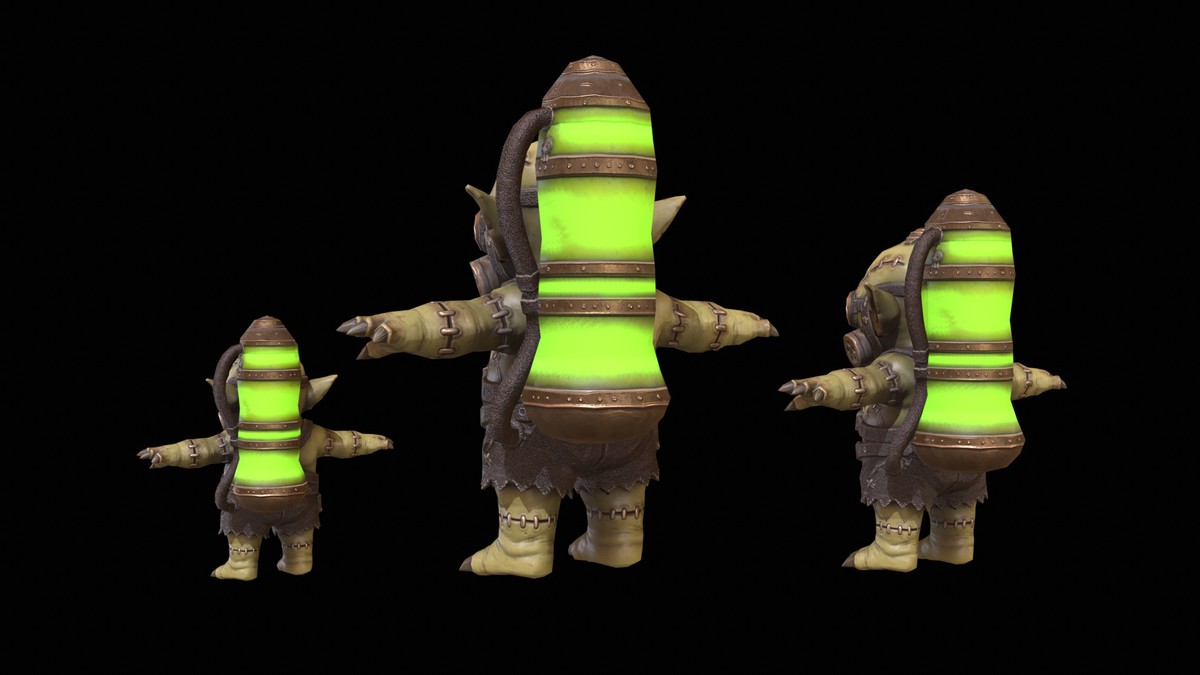 Chibi Necro Zombie Goblin