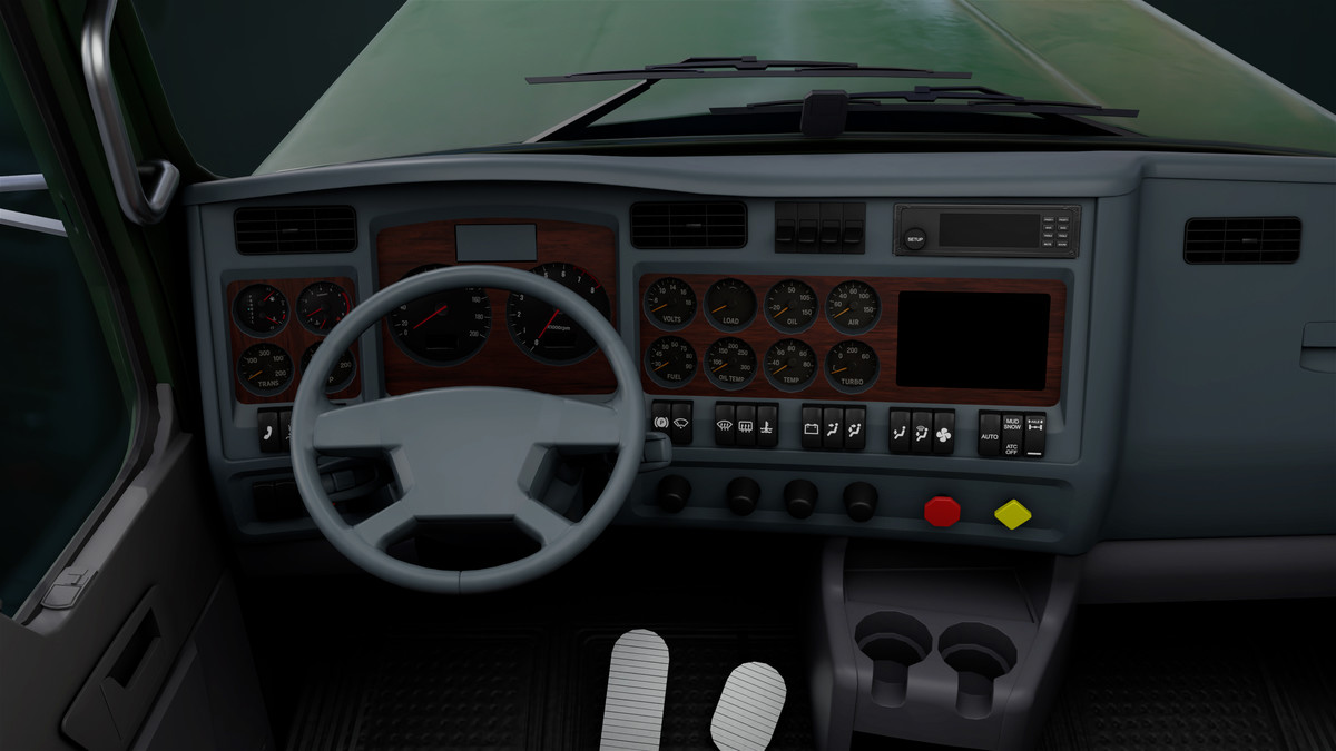 Truck 07 Log Trailer with All Loads Collection