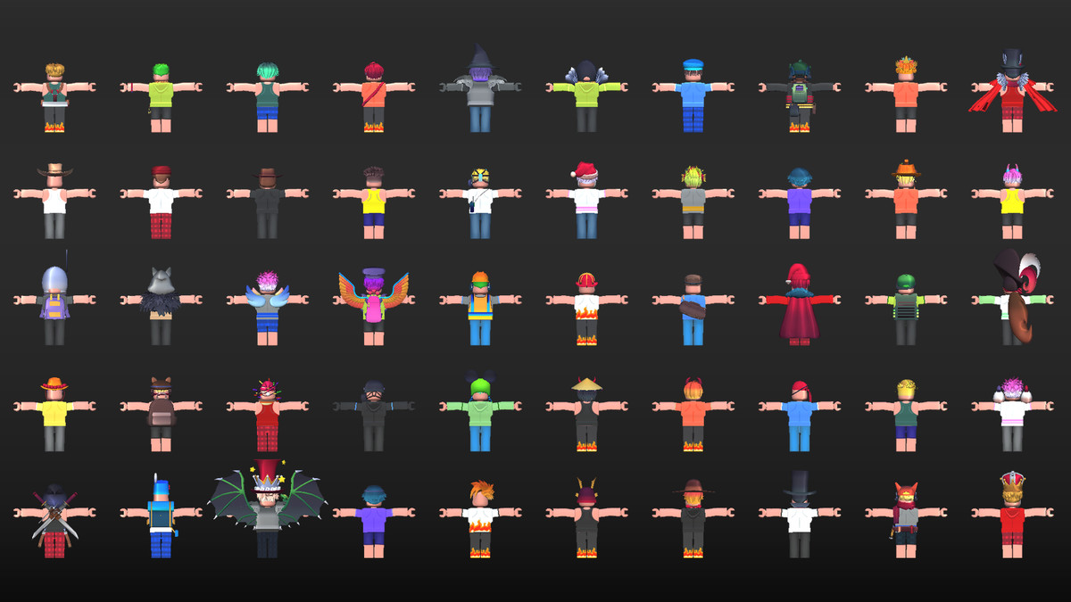 Obby Game Characters Mega Pack